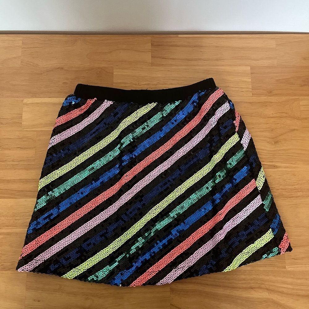 Rockets of awesome girls colorful sequins skirt‎ 8 yrs old